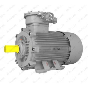 Рудничный электродвигатель АИМУР 160 S6 660B - Фланец (3081)