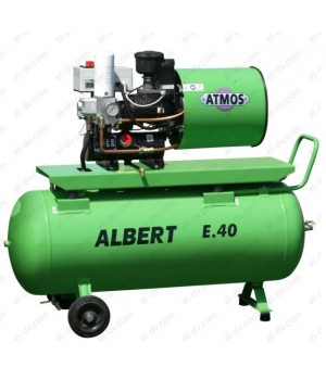 Винтовой компрессор Atmos Albert E 40-RD с ресивером и осушителем