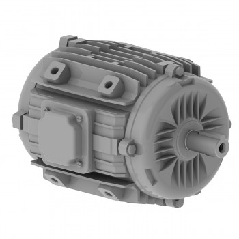 220/380 V 50 Hz 6P - W22 Fan and Exhaust 200°C 2h IE1 0.37 kW IC410 - TEAO - B30L(D)