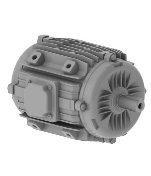 220/380 V 50 Hz 8P - W22 Fan and Exhaust 200°C 2h IE1 0.37 kW IC410 - TEAO - B30L(D)